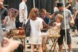 Jake Gyllenhaal besuchte seine Mutter Naomi Foner Gyllenhaal am Set ihres Films