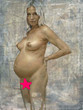 Sie präsentiert nackt ihren Babybauch 