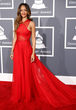 Rihanna erstrahlte bei den Grammy Awards ganz in Rot