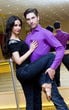 Christian Polanc hatte seine Tanzpartnerin besucht