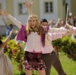 Mit der stand er für den Musical-Film "Rock It!" vor der Kamera