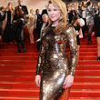 Kylie Minogue erstrahlte in Gold 