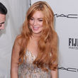 Lindsay Lohan hat sich ein Kleid für die amFAR Gala geliehen 