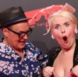 Maite Kelly muss ihr Kleid zurecht zupfen, Rolfe amüsiert sich köstlich Maite Kelly muss ihr Kleid zurecht zupfen, Rolfe amüsiert sich köstlich