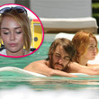 Miley verbrachte ein wenig Zeit mit einem Freund