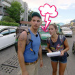 Sarah und Pietro sind gestresst
