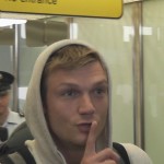 Nick Carter ist in Berlin gelandet Nick Carter ist in Berlin gelandet