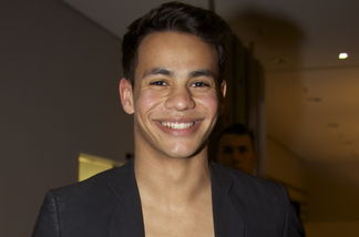 Kassim Auale besucht GNTM