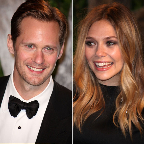 Alexander Skarsgard versteht sich ziemlich gut mit Elizabeth Olsen Alexander Skarsgard versteht sich ziemlich gut mit Elizabeth Olsen