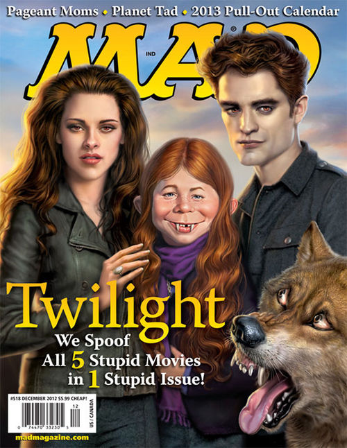 Das aktuelle "MAD"-Cover wirkt auf dem ersten Blick sehr wohlwollend Das aktuelle "MAD"-Cover wirkt auf dem ersten Blick sehr wohlwollend