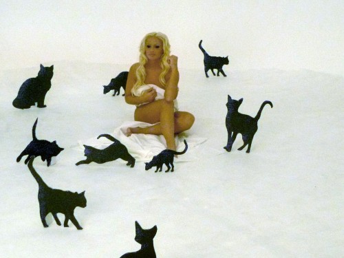 Daniela Katzenberger - Für PETA machte sich die Katze nackig