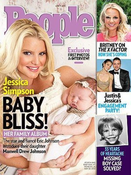 Jessica Simpson zeigt nun zum ersten Mal ihr Töchterchen Maxwell der Öffentlichkeit Jessica Simpson zeigt nun zum ersten Mal ihr Töchterchen Maxwell der Öffentlichkeit
