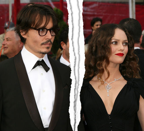 Johnny Depp und Vanessa Paradis haben sich getrennt Johnny Depp und Vanessa Paradis haben sich getrennt
