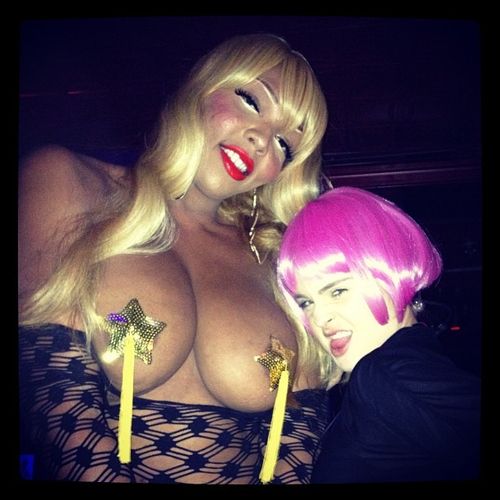 Kelly Osbourne hatte Spaß mit Amazon Ashley Kelly Osbourne hatte Spaß mit Amazon Ashley