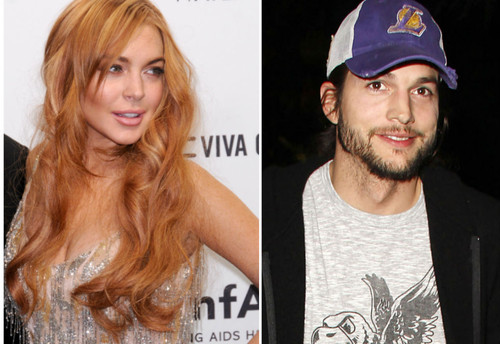 Lindsay Lohan soll von Ashton Kutcher einen Haufen Geld bekommen haben Lindsay Lohan soll von Ashton Kutcher einen Haufen Geld bekommen haben