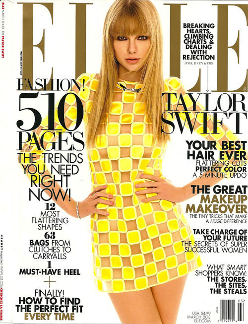Taylor Swift zeigt sich als 70er-Jahre-Girl auf dem Titelblatt der Elle Taylor Swift zeigt sich als 70er-Jahre-Girl auf dem Titelblatt der Elle