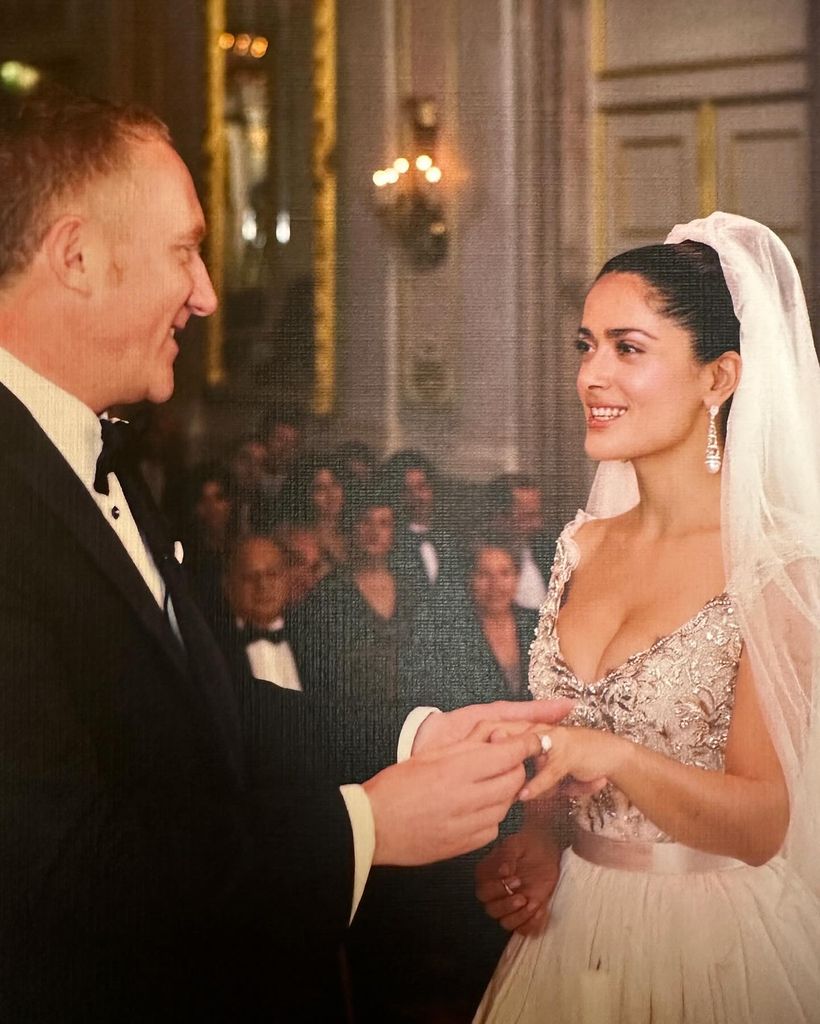 Salma hayek hochzeitskleid Clearance