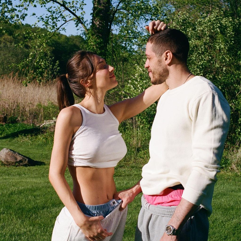 Elsie Hewitt und Pete Davidson, Model und Schauspieler