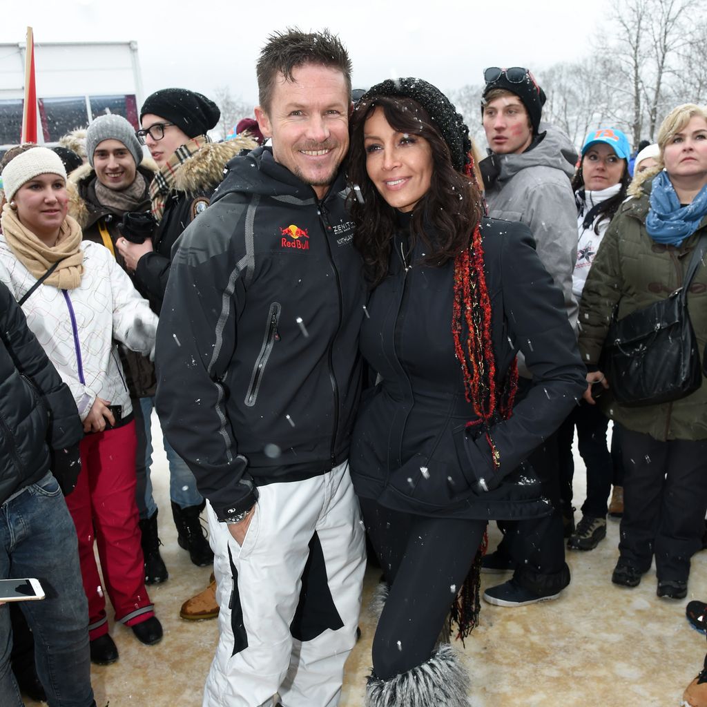 Felix Baumgartner und Mihaela Schwartzenberg, Januar 2015