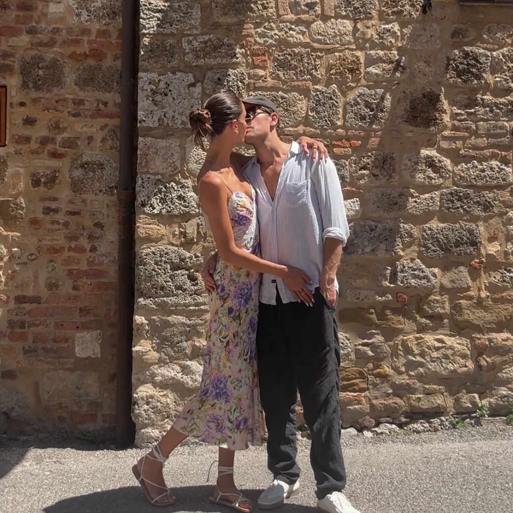 Model Natalie Kuckenburg und Schauspieler Paul Wesley