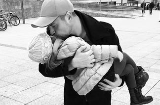 Rocco Stark mit Tochter Amelia Rocco Stark mit Tochter Amelia