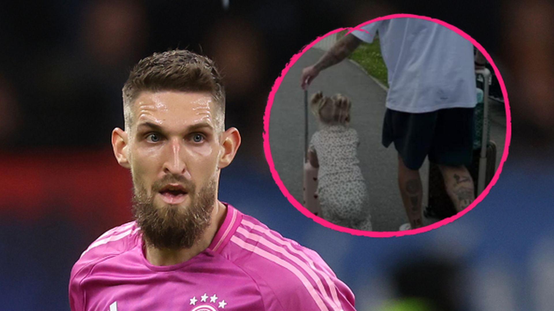 Robert Andrich bekommt süßen Familienbesuch im DFB-Lager!