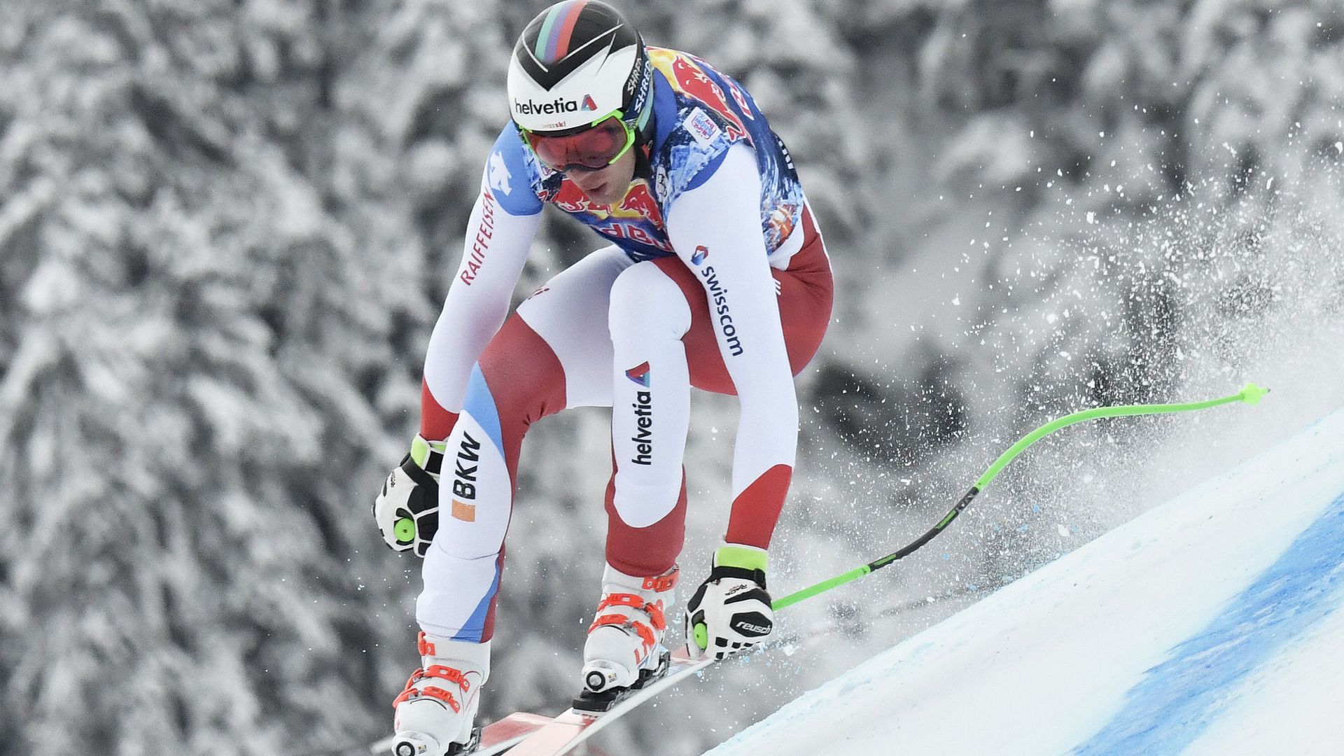 Nach SkiUnfall Marc Gisin erlitt Verletzungen an der Lunge