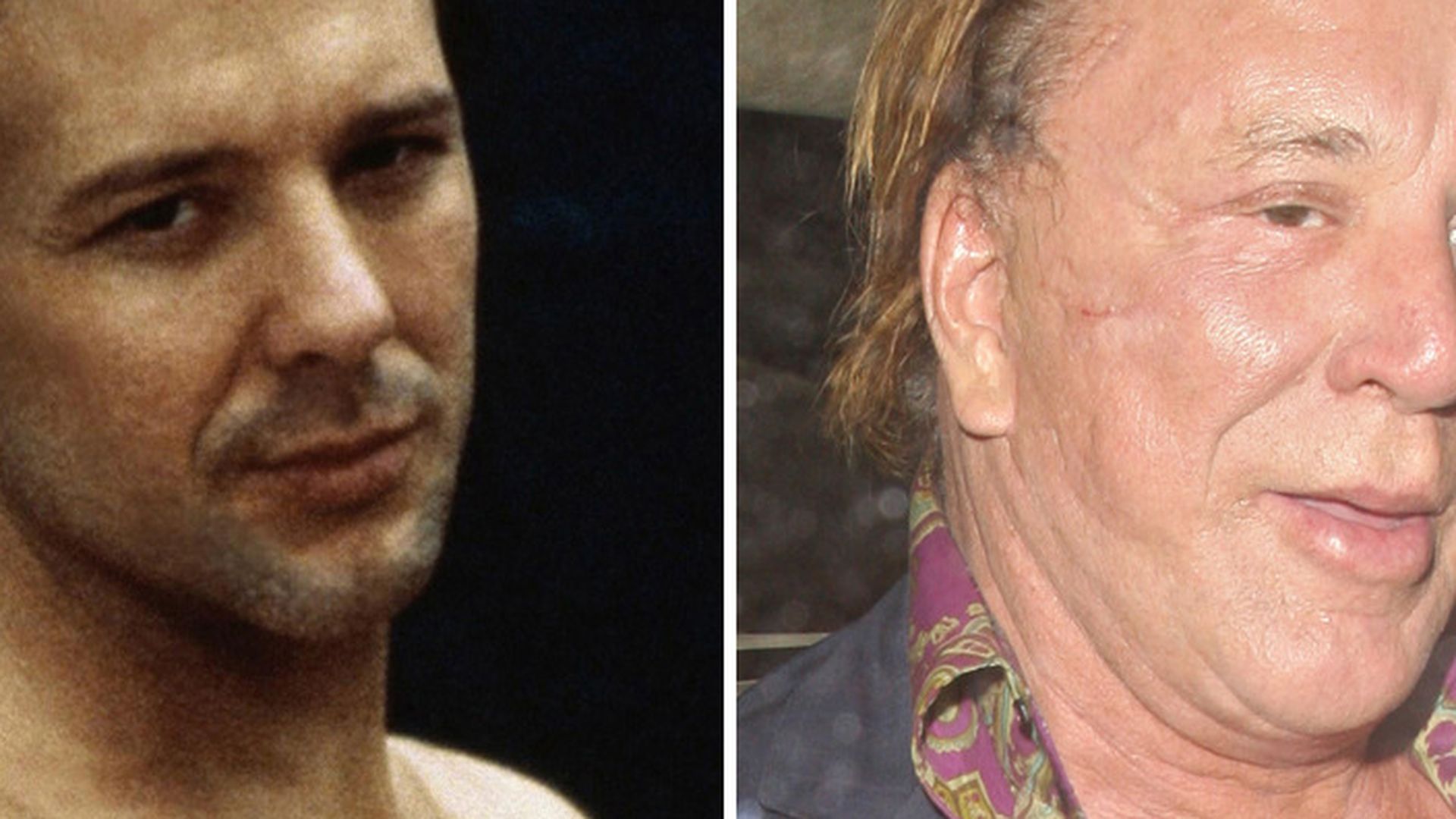 Mickey Rourke Vom Beau zum BeautyOPOpfer Promiflash.de