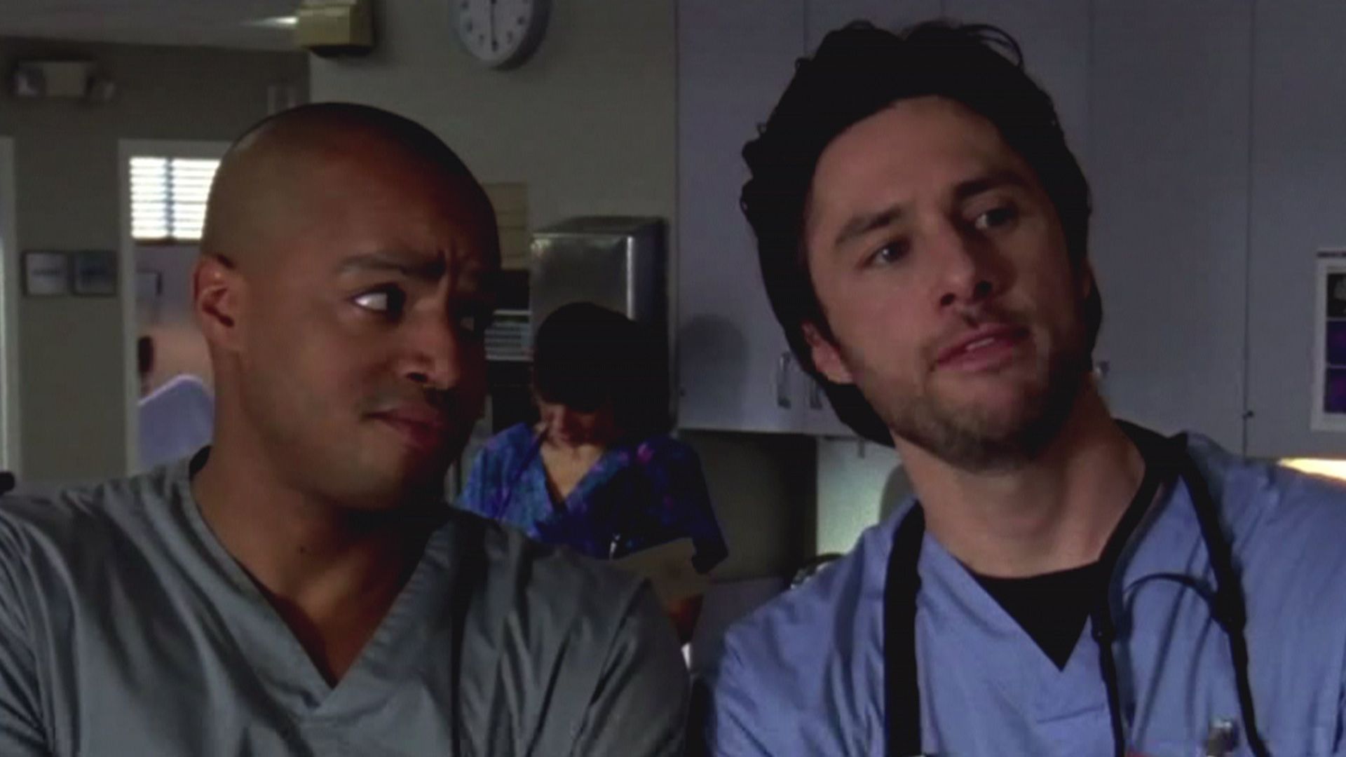 ScrubsReunion Zach Braff singt mit Donald Faison Promiflash.de
