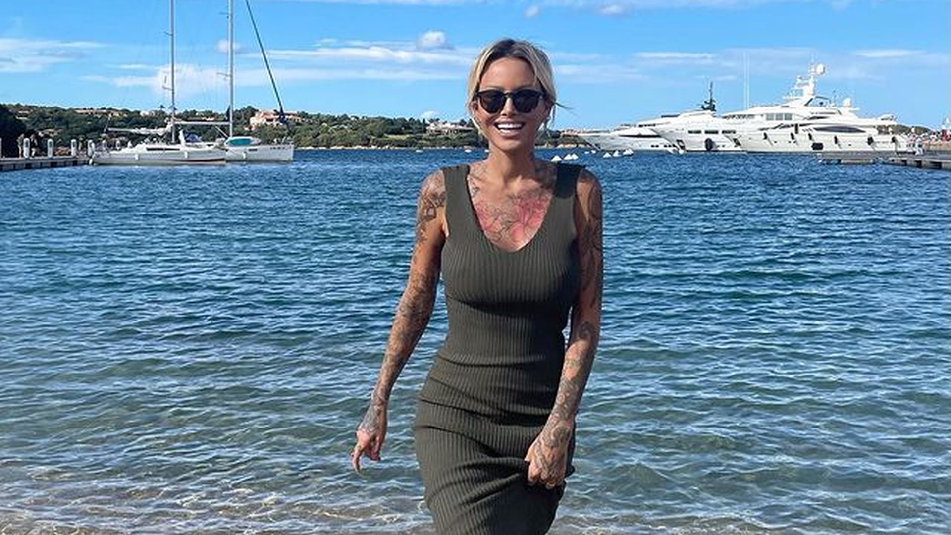 Brett Oppenheims Ex Tina Louise ist zum ersten Mal schwanger