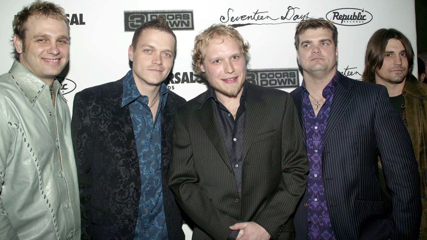 3 Doors Down bei ihrer CD-Release-Party in Manhattan