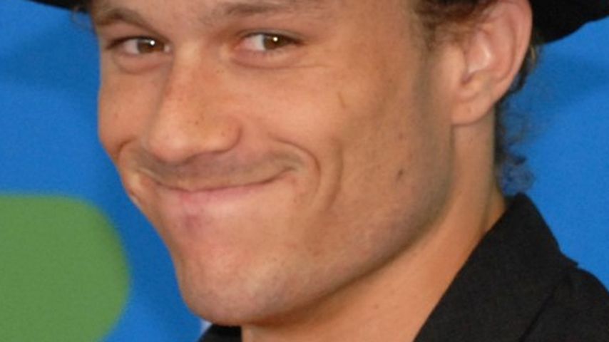 Heath Ledger, mit 28 Jahren verstorben