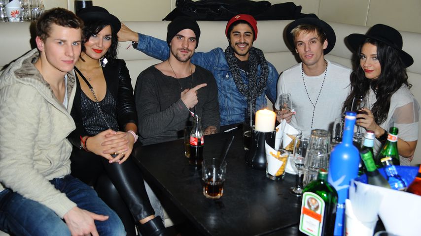 Aaron Carter und Marc Barthel