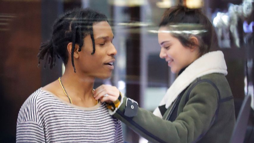 A$AP Rocky und Kendall Jenner in NYC
