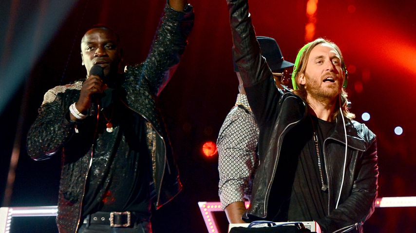 Akon und David Guetta bei den Billboard Awards 2013