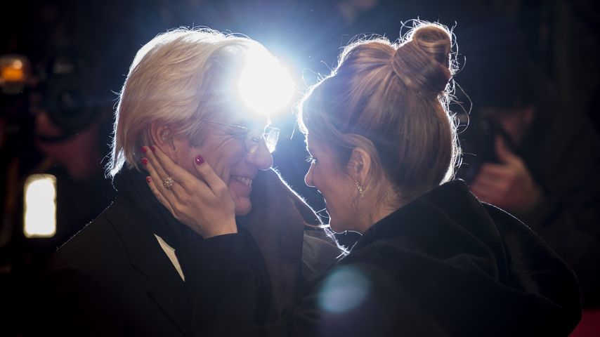 Richard Gere und Alejandra Silva bei "The Dinner"-Premiere im Rahmen der Berlinale 2017