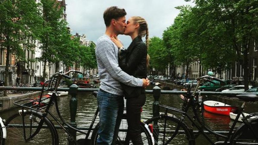 Alena Gerber und Clemens Fritz in Amsterdam