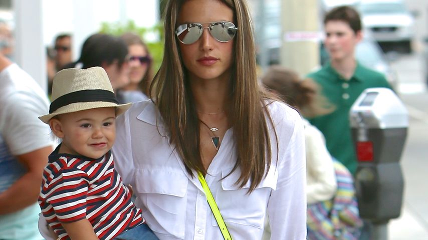 Alessandra Ambrosio, Noah Ambrosio Mazur und Anja Ambrosio Mazur