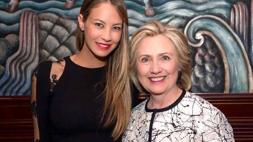 Alessandra Meyer-Wölden und Hillary Clinton