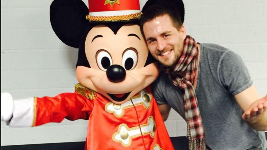 Alexander Klaws und Micky Maus