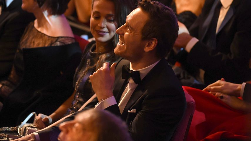 Alicia Vikander und Michael Fassbender bei der Verleihung der Bafta-Awards in London