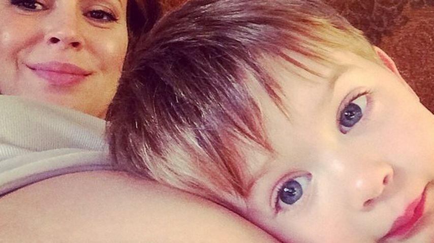 Alyssa Milano und Milo Bugliari