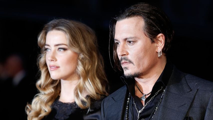 Amber Heard und Johnny Depp beim BFI London Film Festival