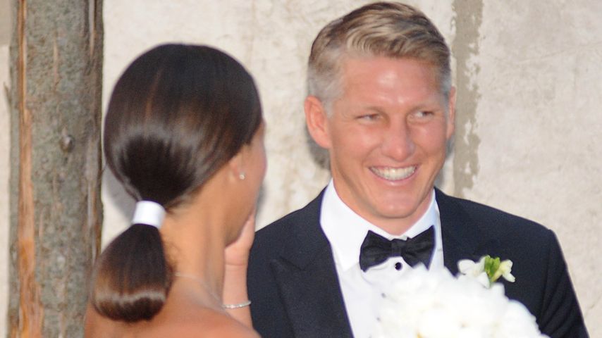 Ana Ivanovic und Bastian Schweinsteiger bei ihrer Hochzeit in Venedig