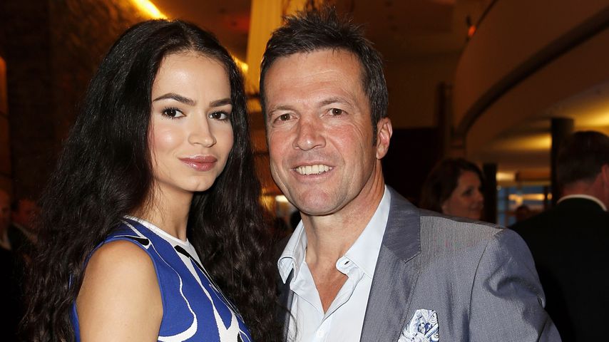 Lothar Matthäus und Anastasia Klimko