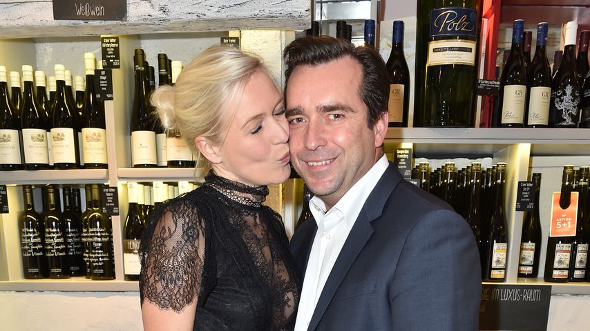 Andrea Mühlbauer und Falk Raudies auf einer Veranstaltung in München