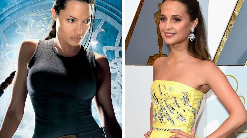 Angelina Jolie und Alicia Vikander