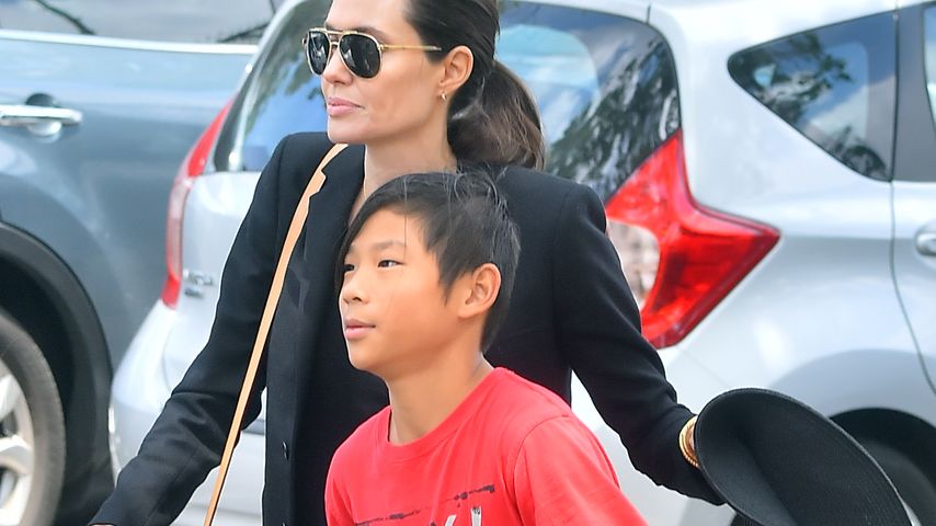 Angelina Jolie und Pax Thien Jolie-Pitt
