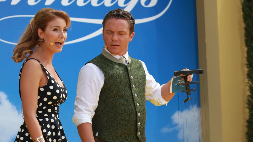 Anna-Carina Woitschack und Stefan Mross bei "Immer wieder sonntags"