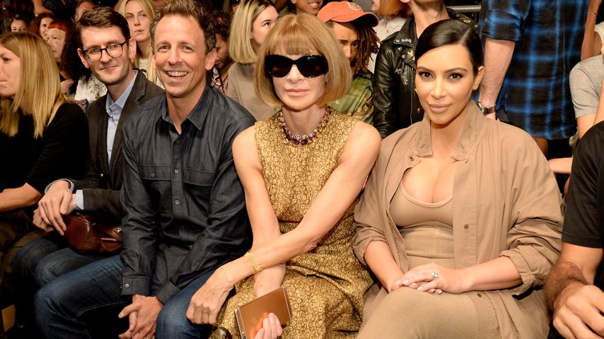 Kim Kardashian, Anna Wintour und Seth Meyers